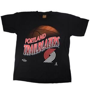 Vintage Nutmeg Portland Trailblazers Graphic T Shirt